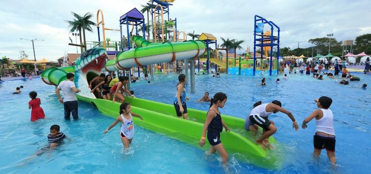 El primer Parque Acuático de Nicaragua abrió sus puertas