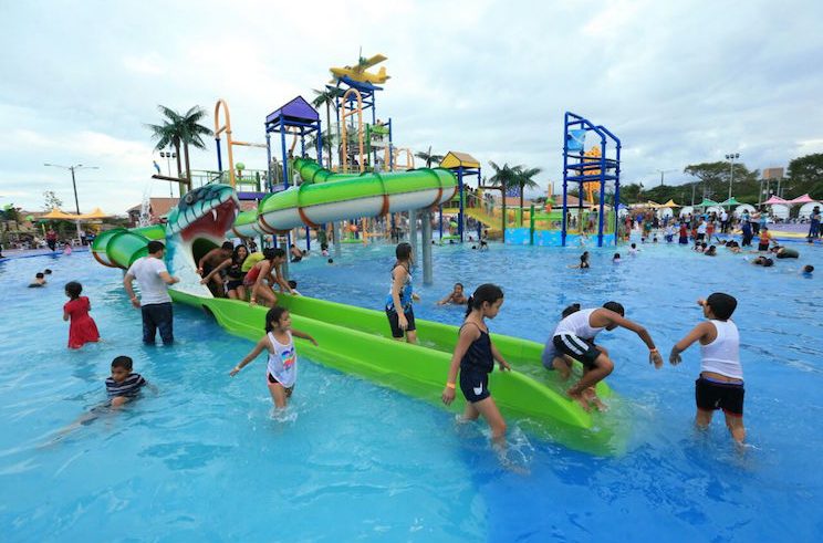 El primer Parque Acuático de Nicaragua abrió sus puertas