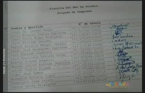 Planilla terroristas