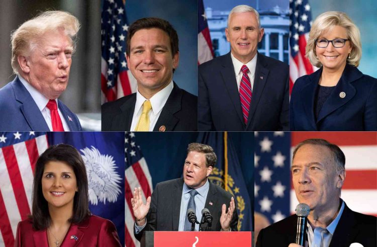 6 republicanos que disputarían a Trump la candidatura